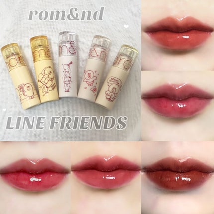 ジューシーラスティングティント/rom&nd/リップティントを使ったクチコミ(1枚目)