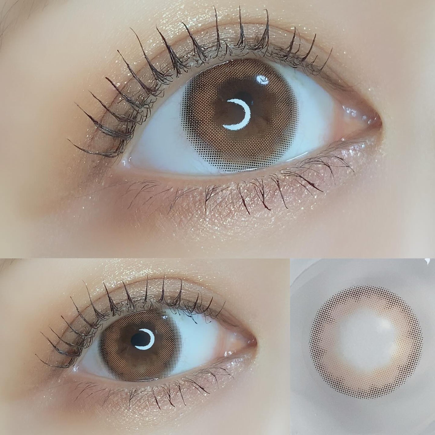 Daisy Rosy Beige/LENSSIS/ワンデー(1DAY)カラコンを使ったクチコミ(5枚目)