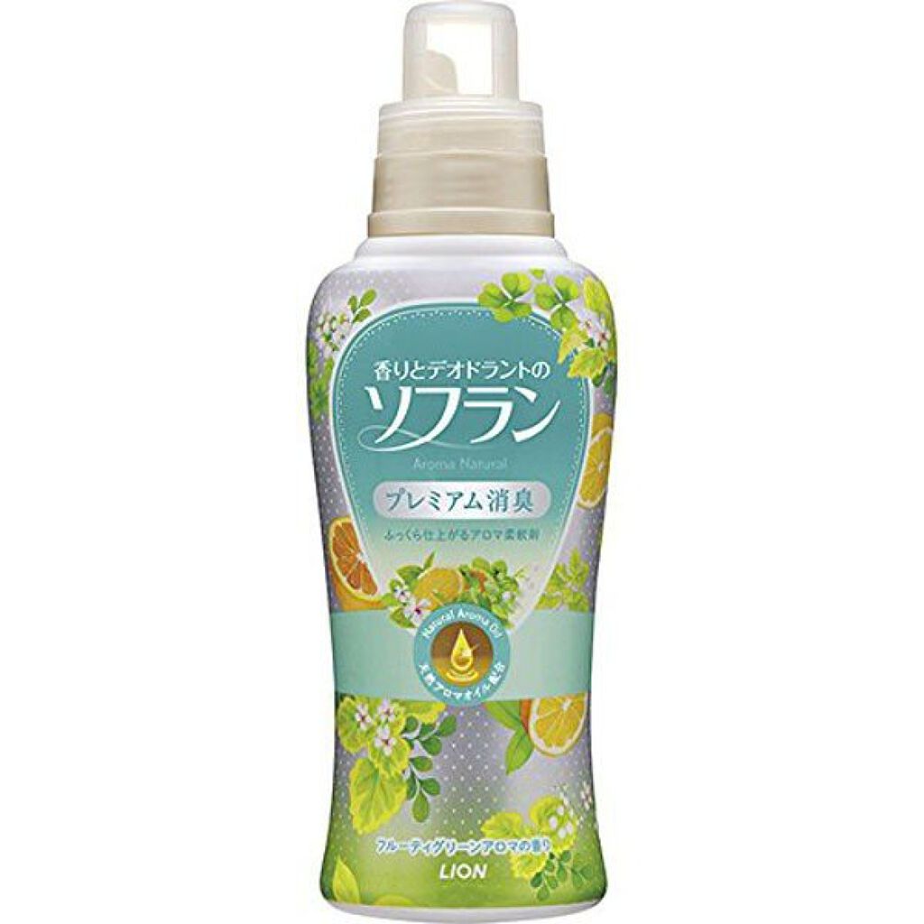 香りとデオドラントのソフラン アロマナチュラル プレミアム消臭(フルーティグリーンアロマの香り) 本体