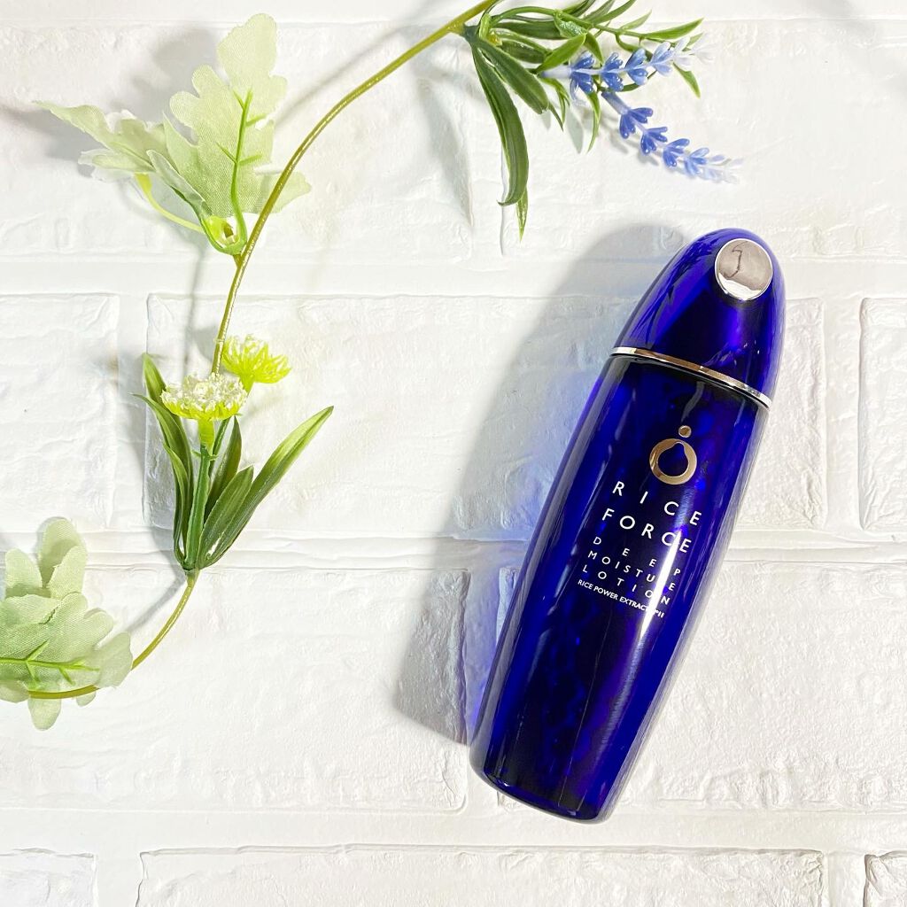 ディープモイスチュアローション/ライスフォース/化粧水を使ったクチコミ(5枚目)