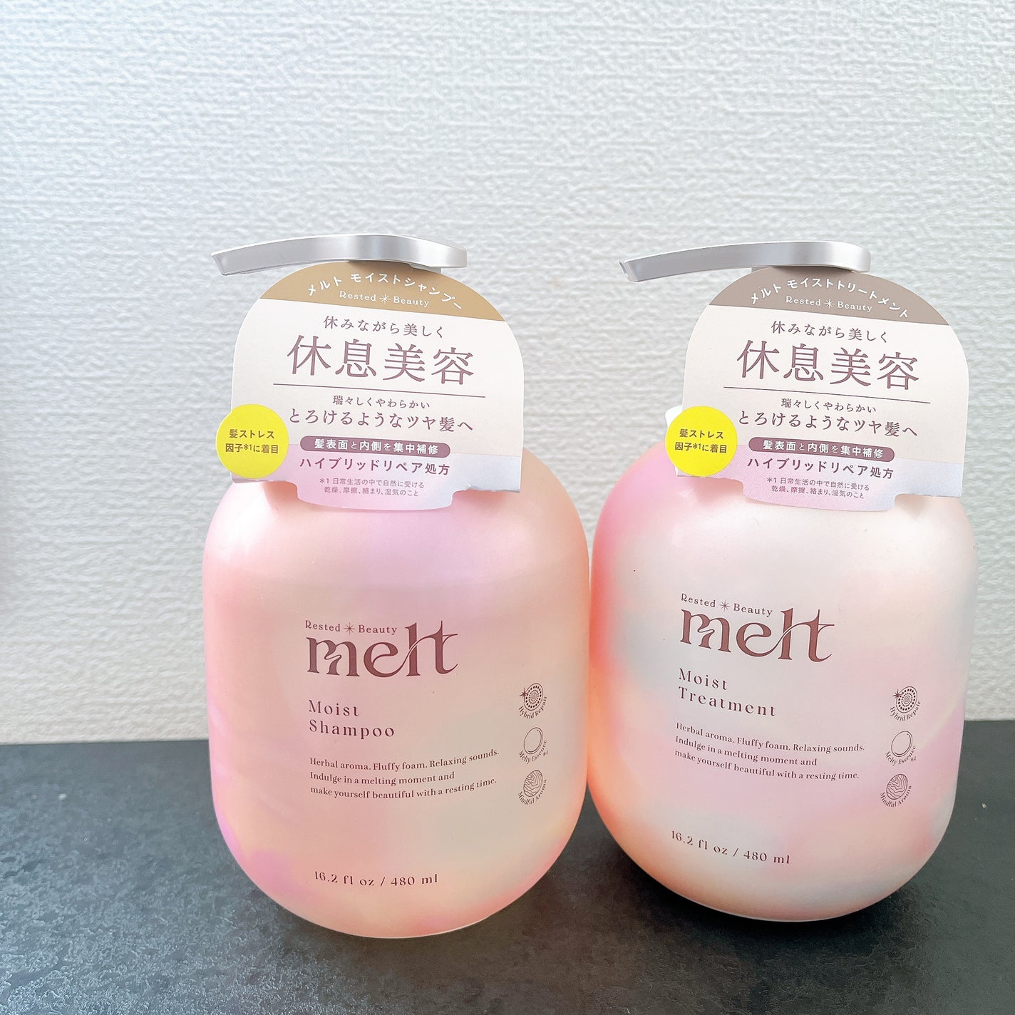 メルト モイストシャンプー/トリートメント/melt/市販シャンプーを使ったクチコミ(5枚目)