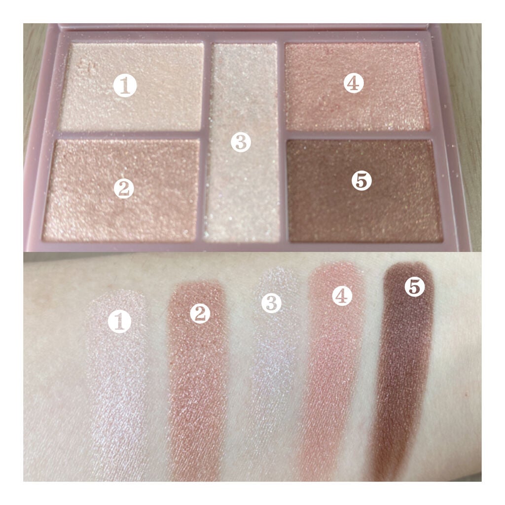 パーフェクトスタイリストアイズ/キャンメイク/アイシャドウパレットを使ったクチコミ(2枚目)