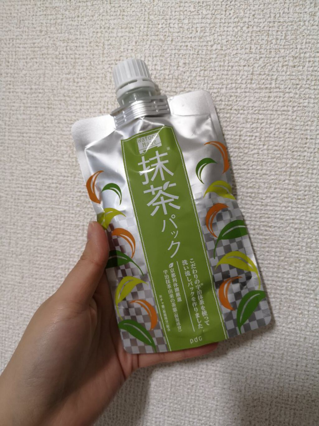 ワフードメイド 宇治抹茶パック/pdc/洗い流すパック・マスクを使ったクチコミ(1枚目)