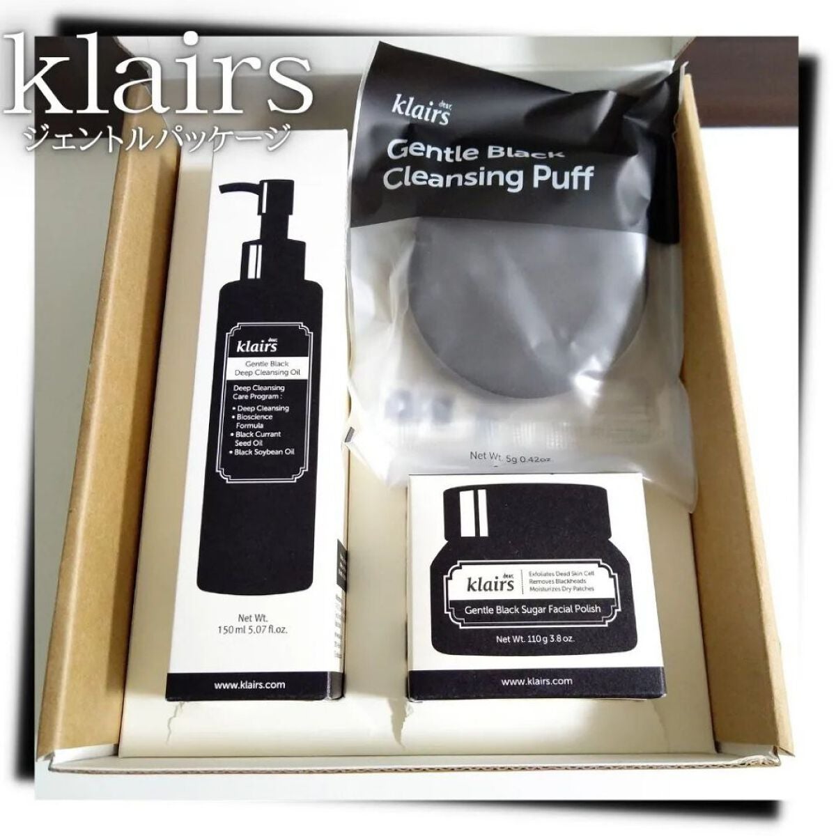 Gentle Package/Klairs/スキンケアキットを使ったクチコミ(1枚目)