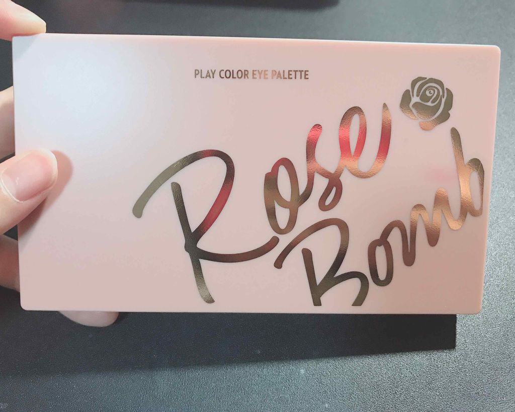 プレイカラーアイパレット ローズボム/ETUDE/アイシャドウパレットを使ったクチコミ(1枚目)