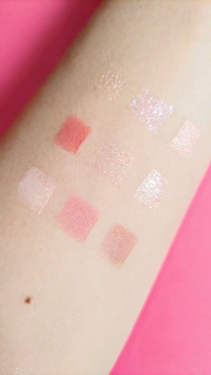 マテリアルカラーパレット/leur charme/アイシャドウパレットを使ったクチコミ(4枚目)