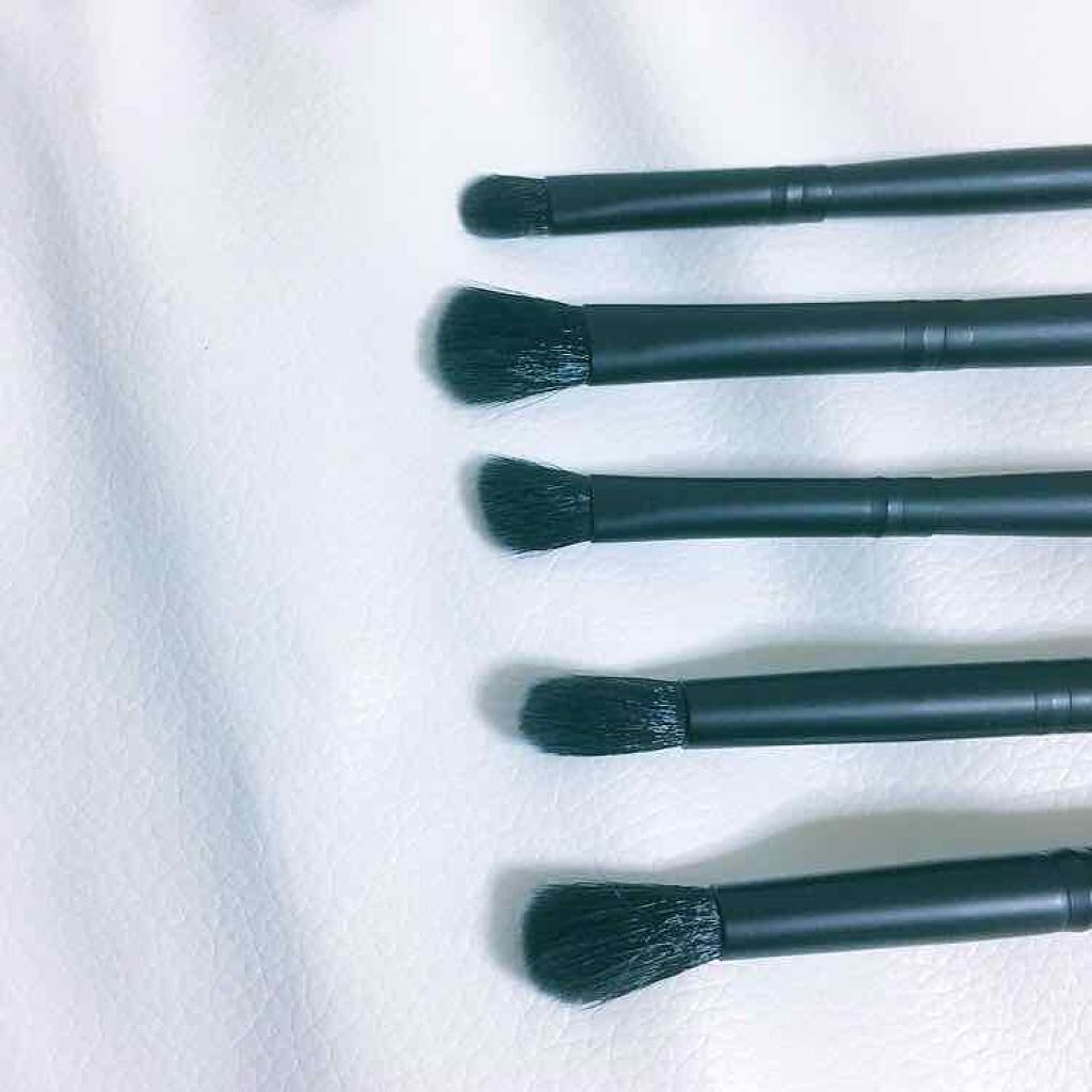 10-Piece PLUSH Faux Mink Brush Set/AOA/メイクブラシを使ったクチコミ(3枚目)