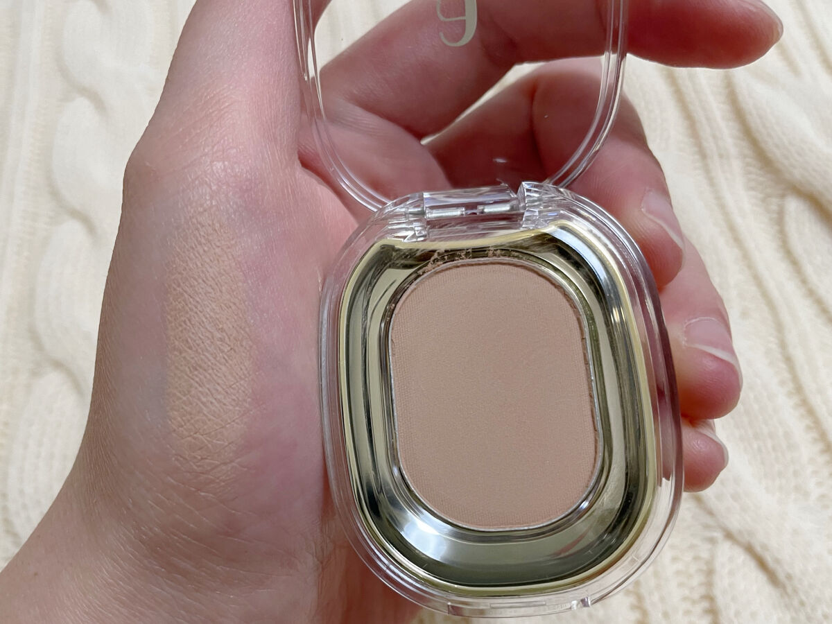 STEP BASIC EYESHADOW COCOABEIGE/Ameli/単色アイシャドウを使ったクチコミ（3枚目）
