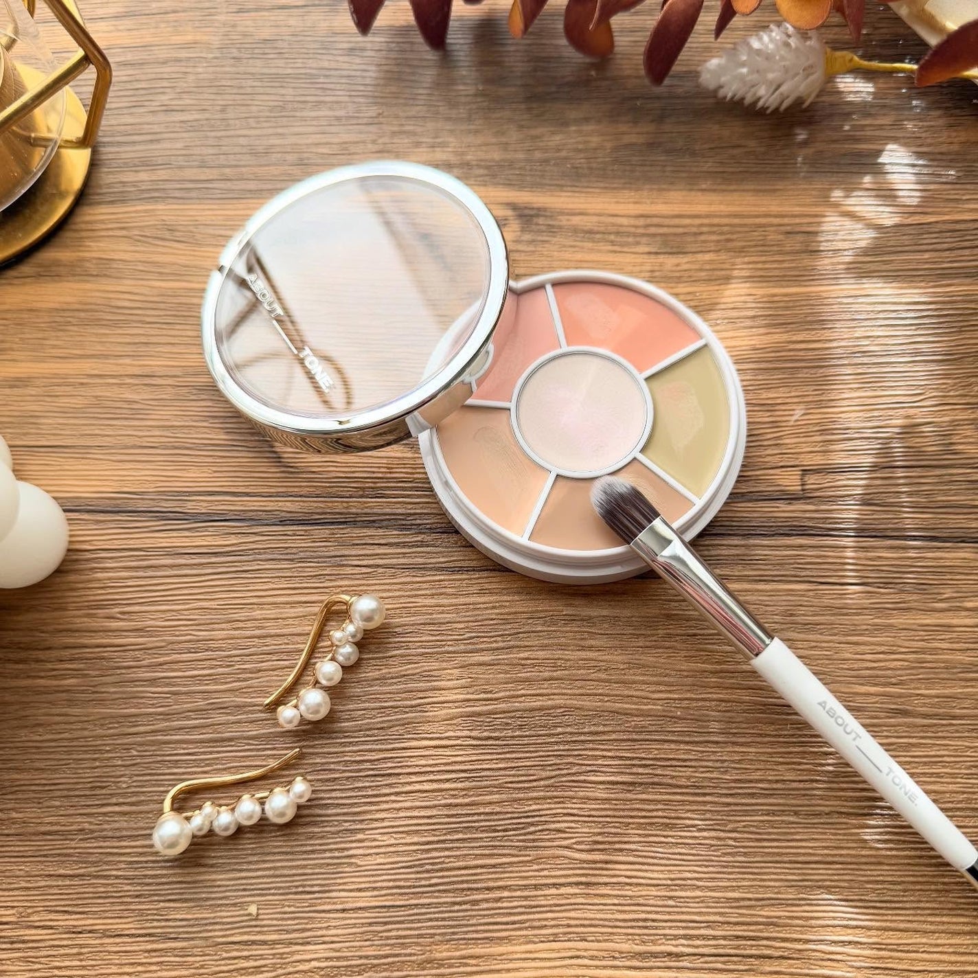 デザイニングマルチパレット/ABOUT TONE/パレットコンシーラーを使ったクチコミ(4枚目)