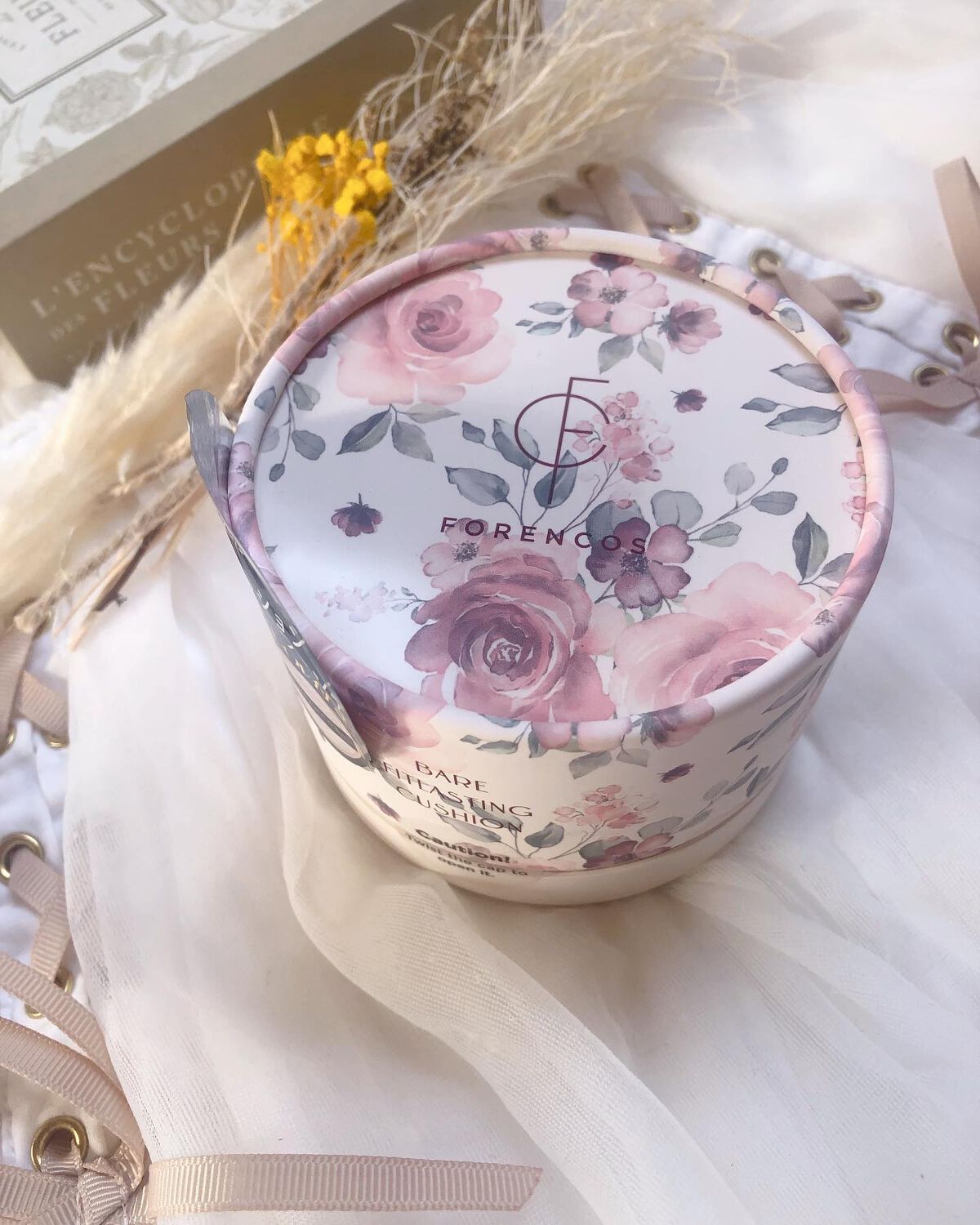 ベアフィットラスティングクッション 詰め替え付き/フォレンコス/クッションファンデーションを使ったクチコミ(2枚目)