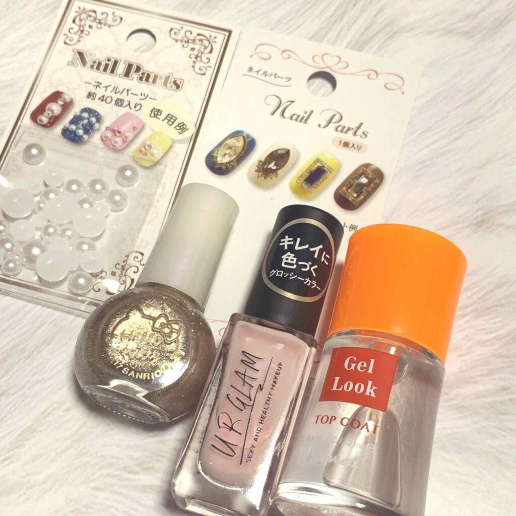 ネイルパーツ/セリア/ネイルチップ・パーツを使ったクチコミ（2枚目）