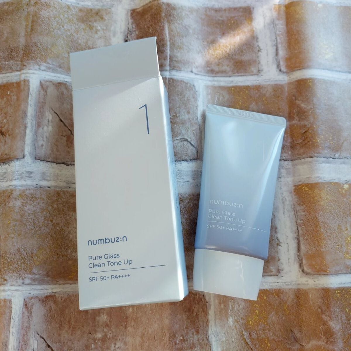 1番 ガラス玉トーンアップクリーム/numbuzin/日焼け止めクリームを使ったクチコミ(4枚目)
