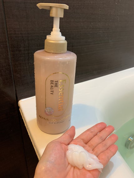 ザビューティ リペアシャンプー・コンディショナー/エッセンシャル/市販シャンプーを使ったクチコミ(2枚目)
