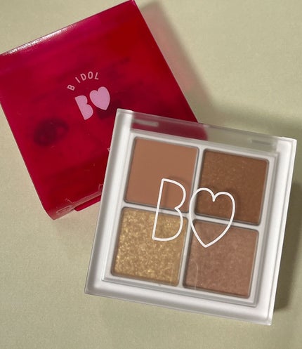 4色アイシャドウパレット/aZTK/アイシャドウパレットを使ったクチコミ(2枚目)