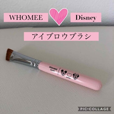 フーミー　アイブロウブラシ 熊野筆/WHOMEE/メイクブラシを使ったクチコミ（1枚目）