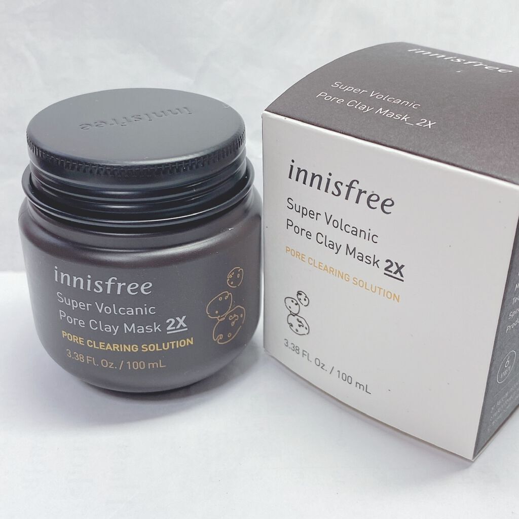 スーパーヴォルカニック ポア クレイマスク/innisfree/洗い流すパック・マスクを使ったクチコミ(2枚目)
