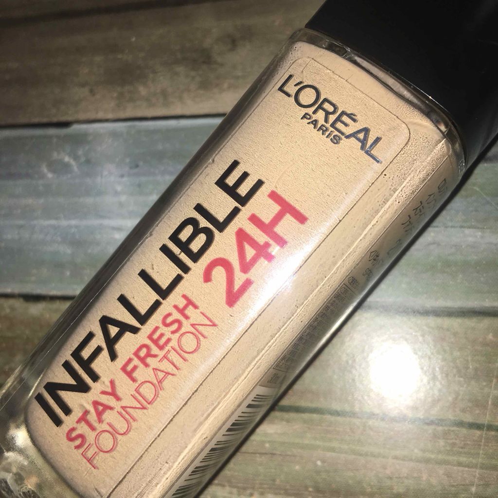 インファリブル ステイフレッシュファンデーション/ロレアル パリ/リキッドファンデーションを使ったクチコミ（1枚目）