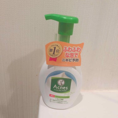 薬用ふわふわな泡洗顔  160mL/メンソレータム アクネス/泡洗顔を使ったクチコミ（2枚目）