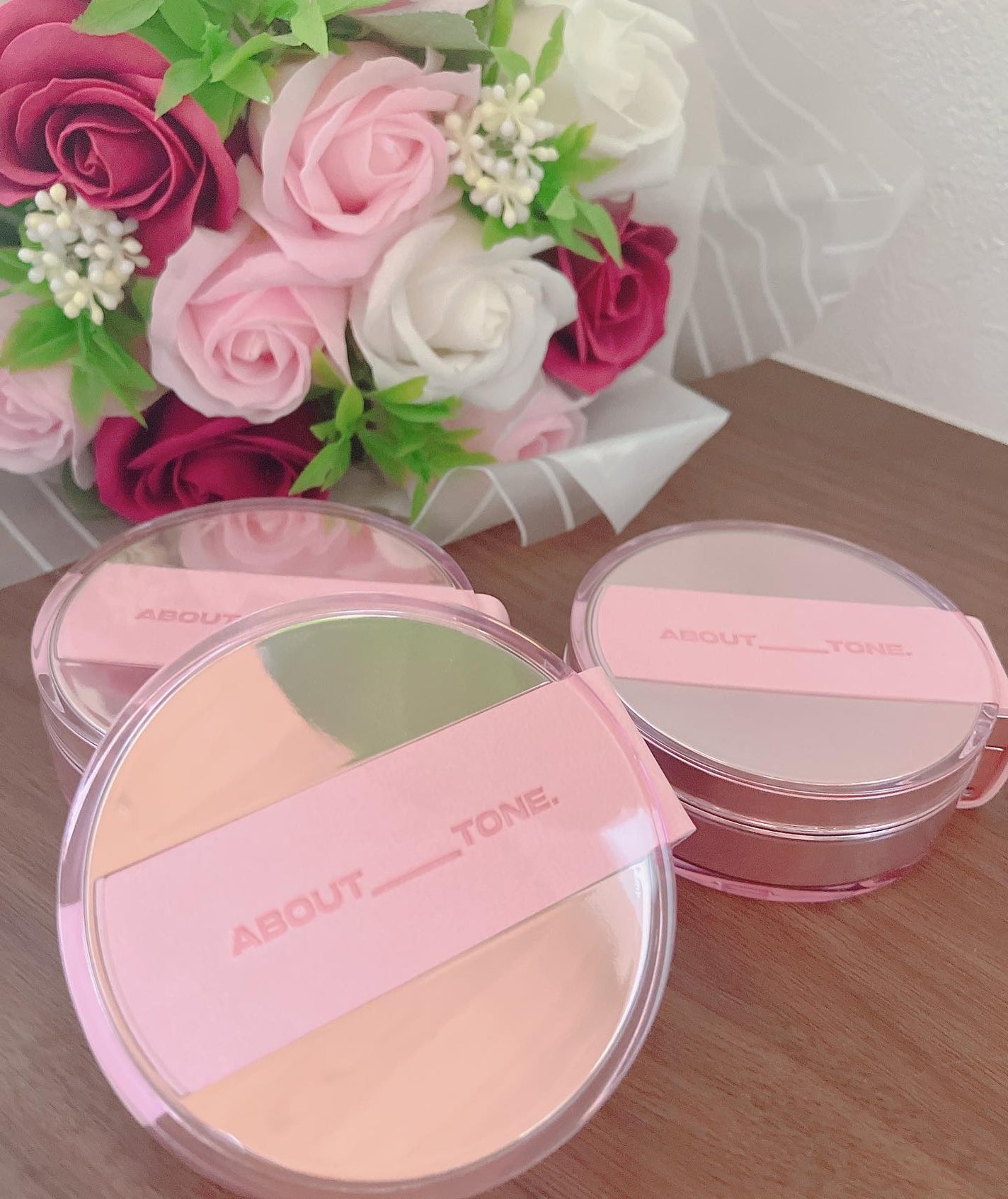 ma_ma@フォロバ100 on LIPS 「ABOUTTONE(アバウトトーン)ザ・ブラーパウダーパクト全..」(2枚目)