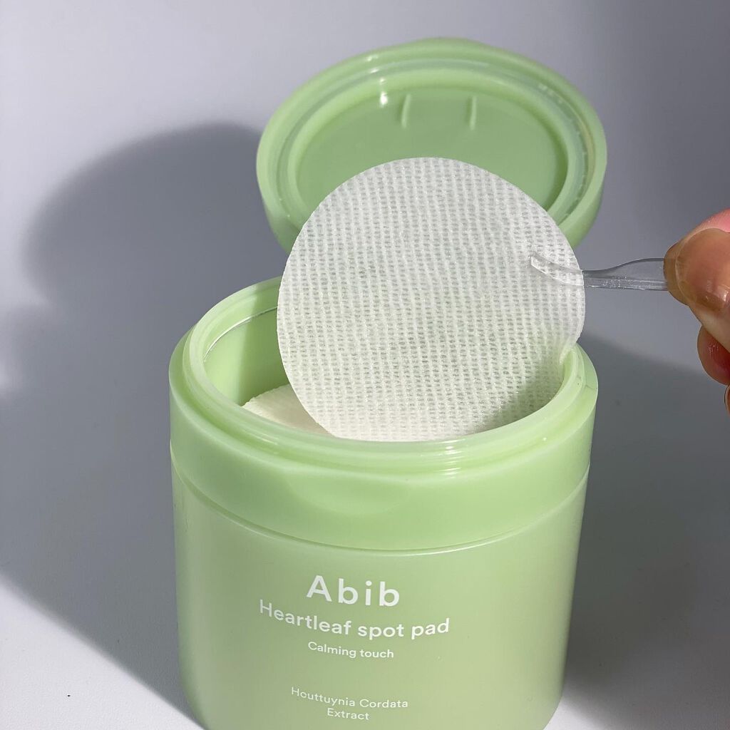 ドクダミカーミングタッチスポットパッド/Abib /トナーパッドを使ったクチコミ(2枚目)