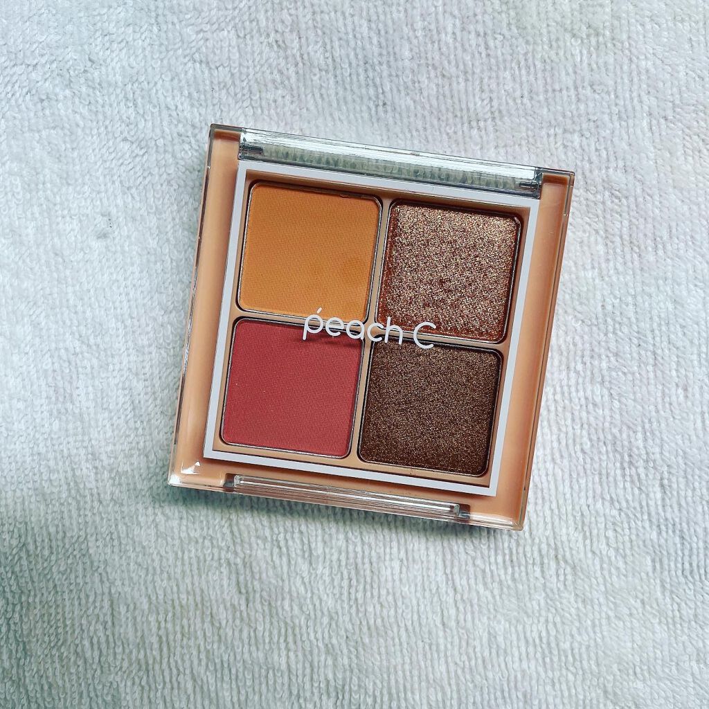 フォーリング イン アイシャドウ パレット  02 フォーリングインピーチ/Peach C/アイシャドウパレットを使ったクチコミ（2枚目）