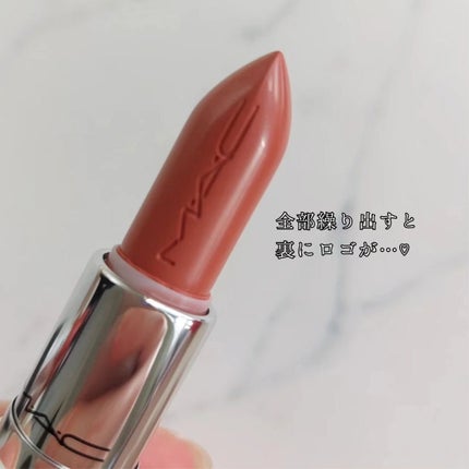 ラスターガラス リップスティック/M・A・C/口紅を使ったクチコミ(4枚目)