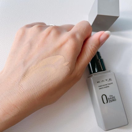 リアルカバーリキッド(セミマット)/KATE/リキッドファンデーションを使ったクチコミ(5枚目)