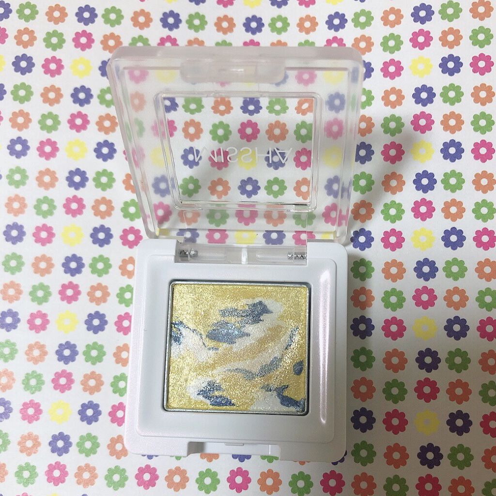 グリッタープリズム シャドウ マーブル/MISSHA/単色アイシャドウを使ったクチコミ(3枚目)