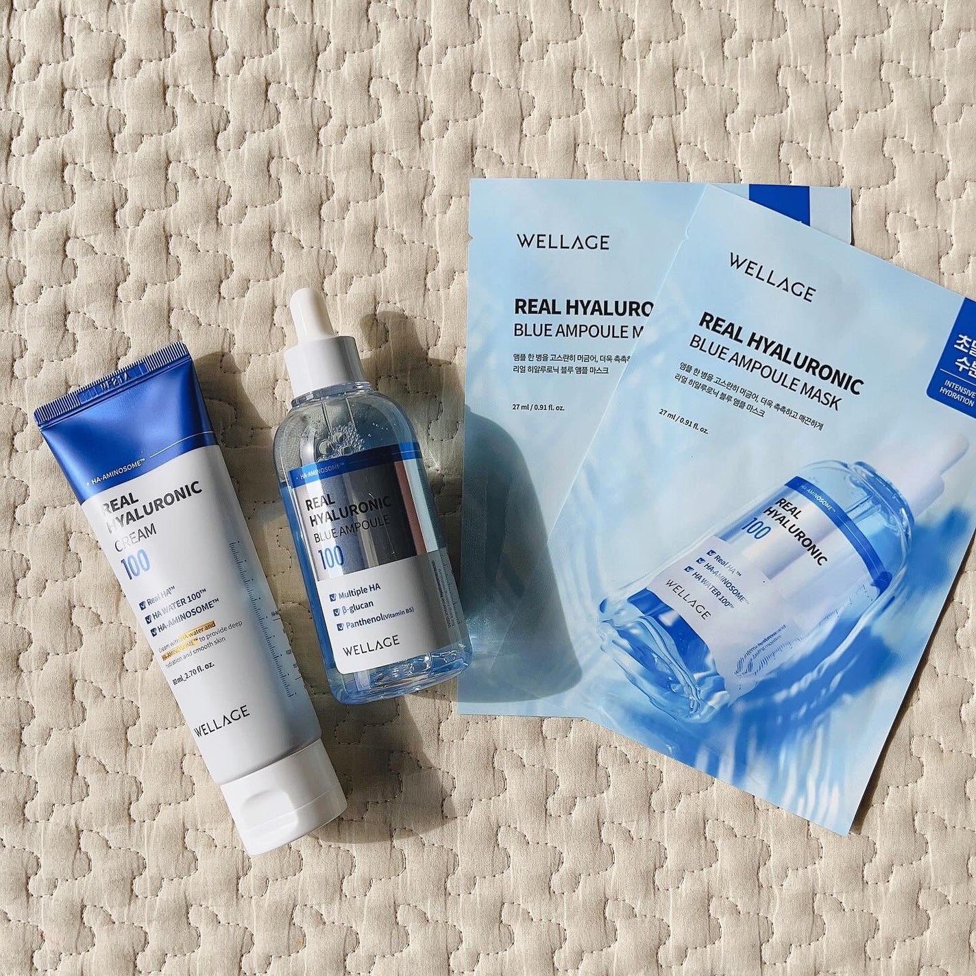 リアルヒアルロニックブルーアンプル 100/Wellage/美容液を使ったクチコミ(1枚目)