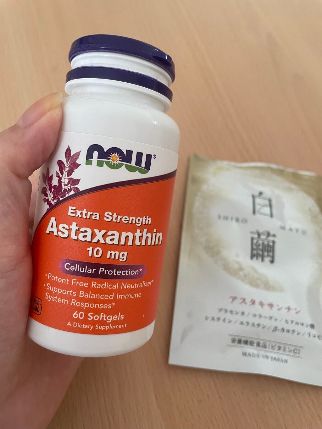 アスタキサンチン/CALIFORNIA GOLD NUTRITION/健康サプリメントを使ったクチコミ(1枚目)
