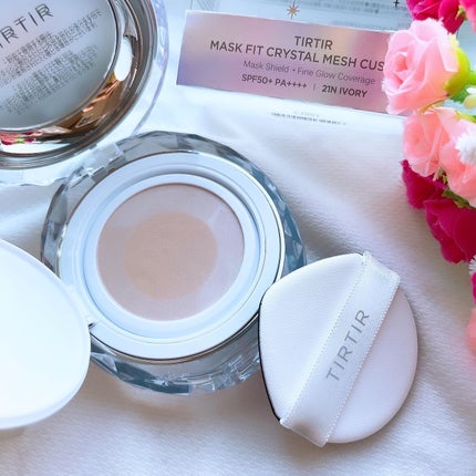 マスクフィット クリスタルメッシュクッション/TIRTIR(ティルティル)/クッションファンデーションを使ったクチコミ(5枚目)
