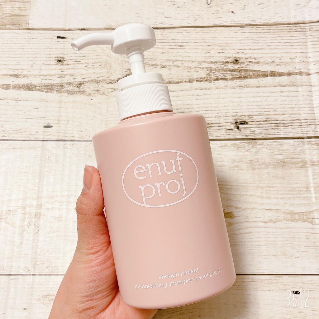 enough project sweet peach delight/アモーレパシフィック/市販シャンプーを使ったクチコミ(1枚目)
