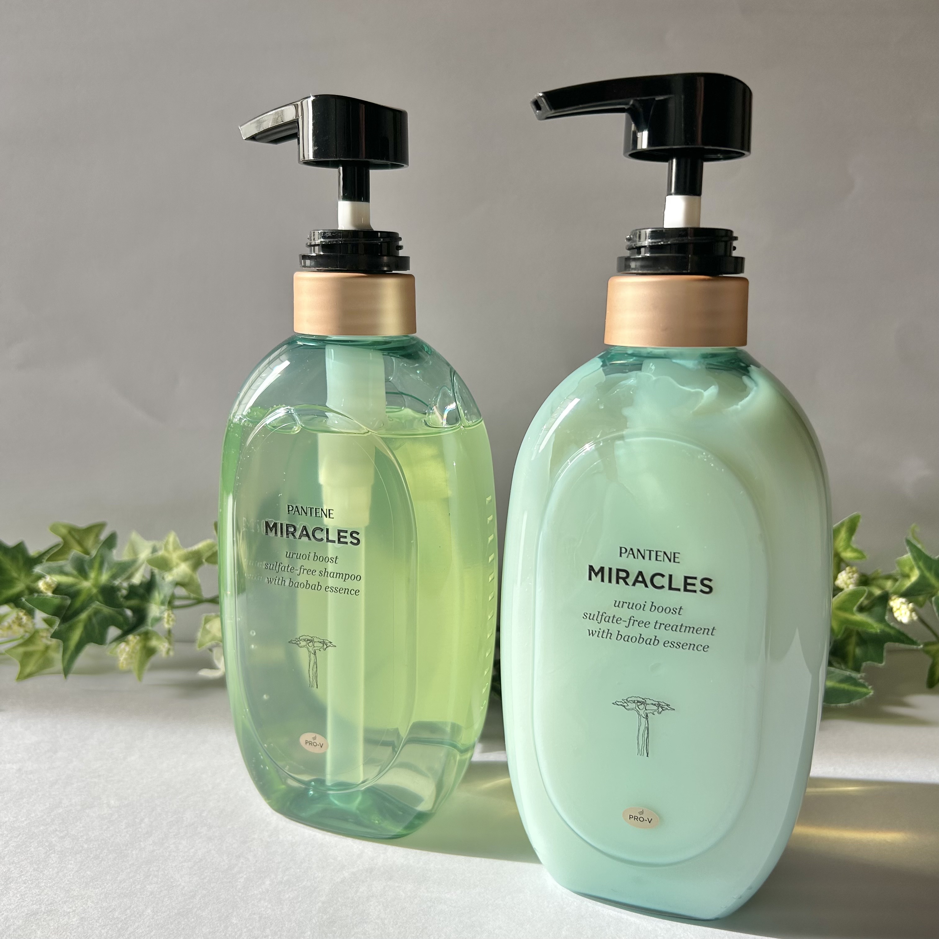 ミラクルズ うるおいブースト シャンプー/トリートメント シャンプー 440g/パンテーン/市販シャンプーを使ったクチコミ（1枚目）