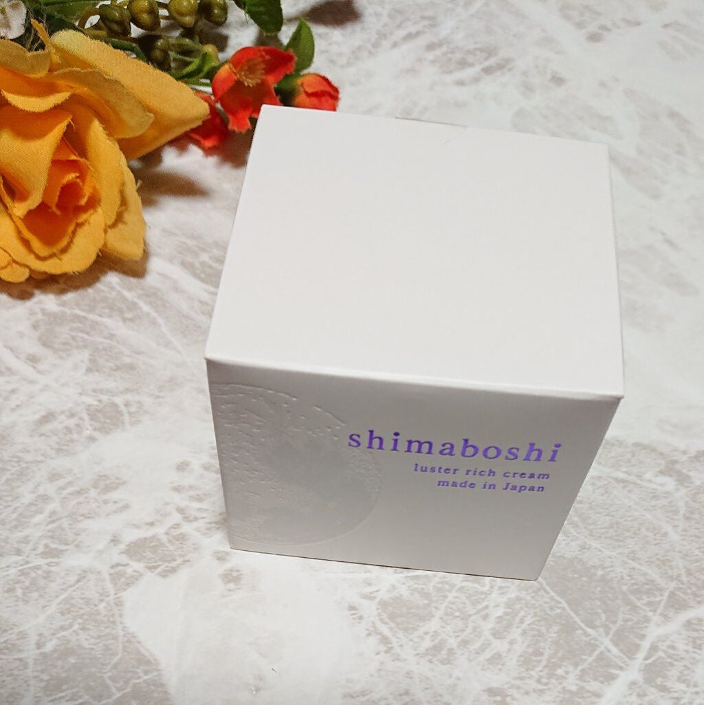 ラスターリッチクリーム/shimaboshi/フェイスクリームを使ったクチコミ(1枚目)