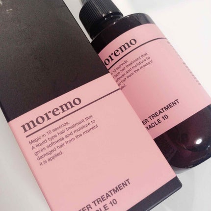 ウォータートリートメントミラクル10/moremo/洗い流すヘアトリートメントを使ったクチコミ(1枚目)