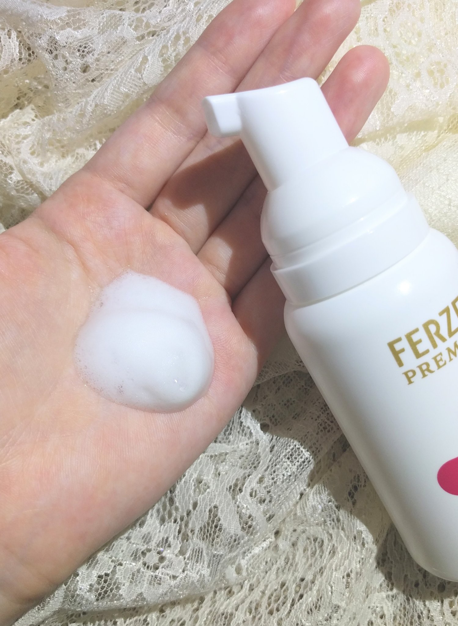 フェルゼアプレミアム 薬用泡の化粧水/フェルゼア/化粧水を使ったクチコミ（1枚目）