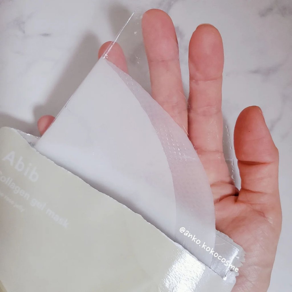 ヴィーガンコラーゲンゲルマスク 復活草ゼリー/Abib /シートマスク・パックを使ったクチコミ（2枚目）