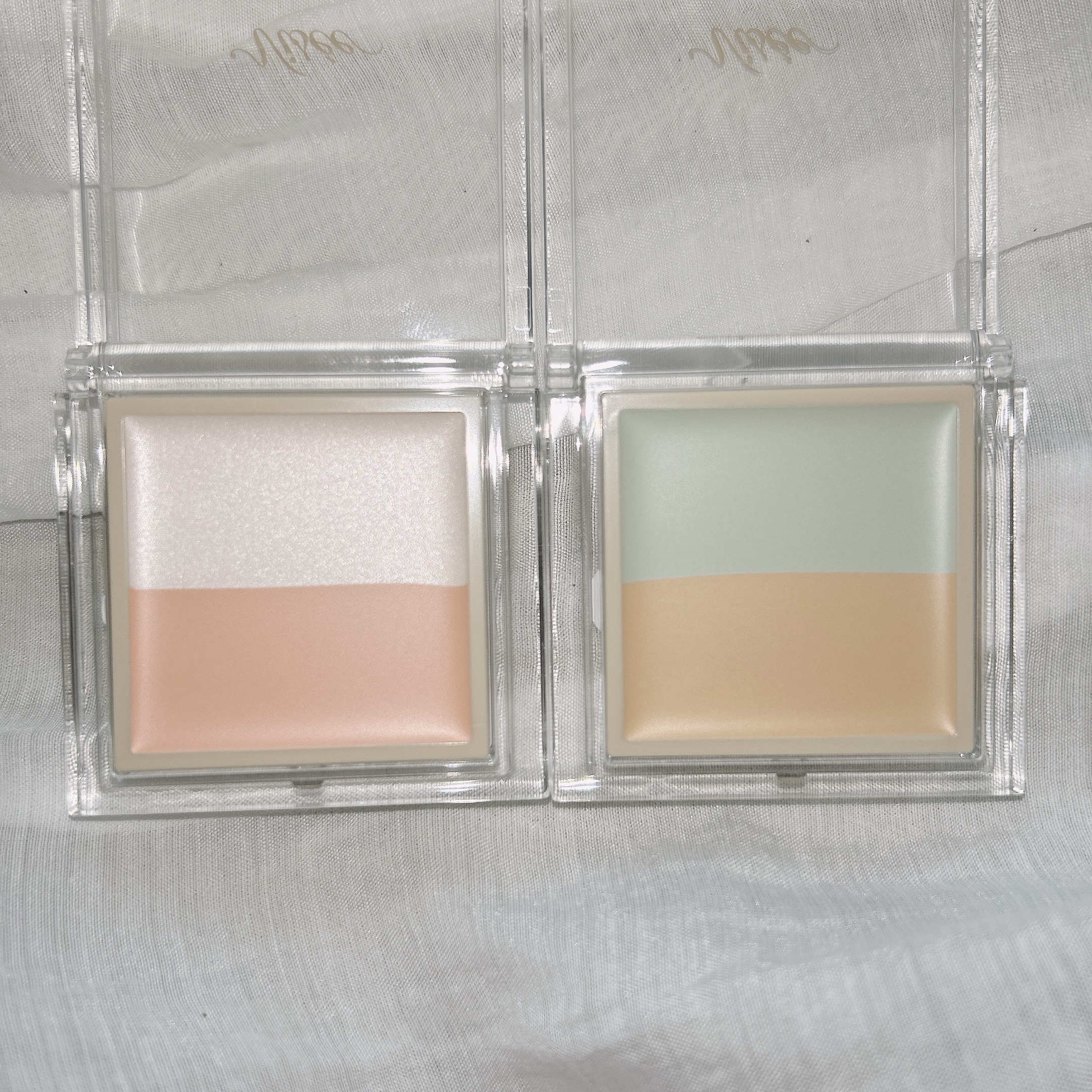 カラーデュオ トリック コンシーラー/Visée/パレットコンシーラーを使ったクチコミ（2枚目）