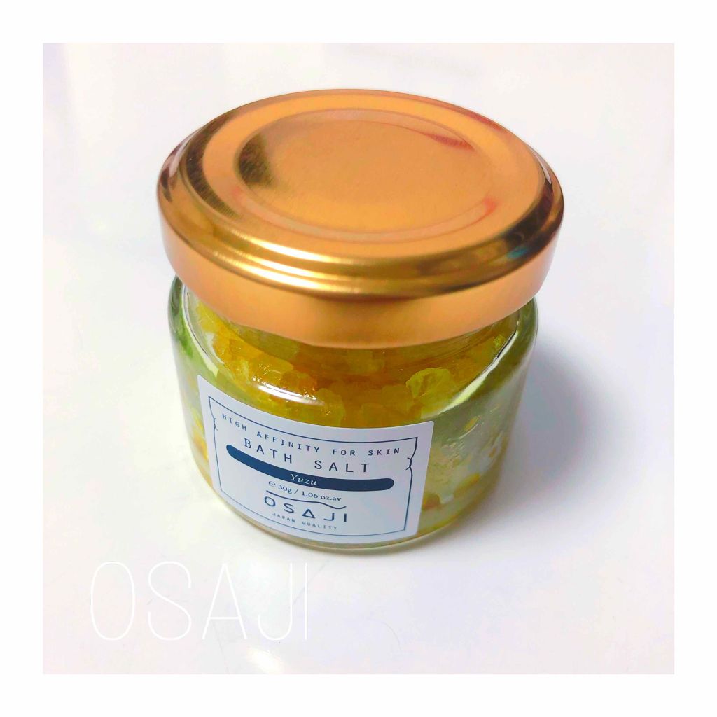 バスソルトミニ/OSAJI/無機塩系入浴剤を使ったクチコミ（1枚目）