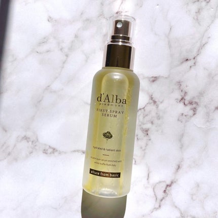ダルバ ホワイトトリュフファーストスプレーセラム/ダルバ/ミスト状化粧水を使ったクチコミ(1枚目)