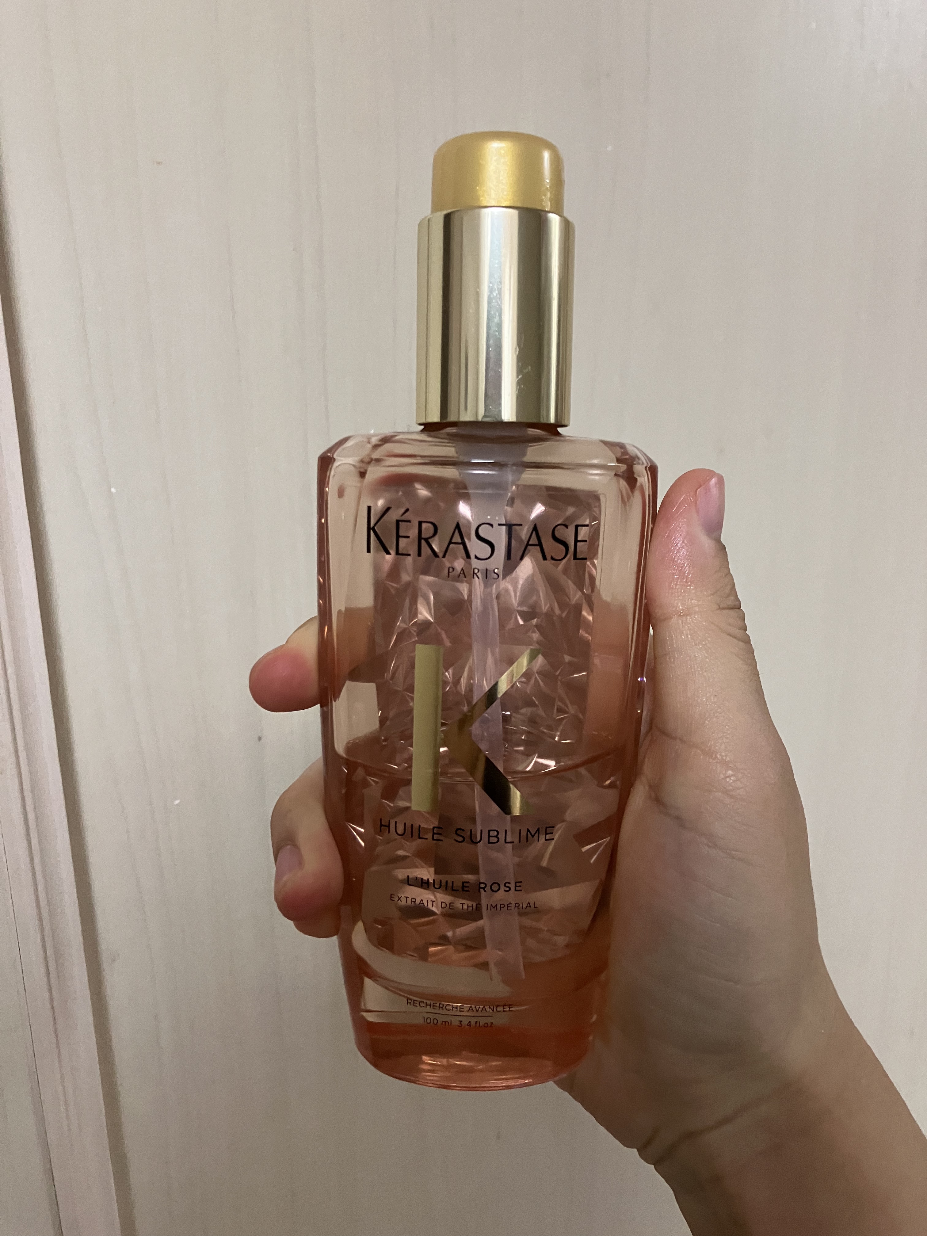 HU ユイルスブリム ティーインペリアル N/ケラスターゼ/ヘアオイルを使ったクチコミ（1枚目）