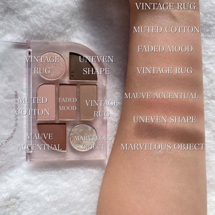 シンプレイン アイパレット/Sim;plain/アイシャドウパレットを使ったクチコミ(4枚目)