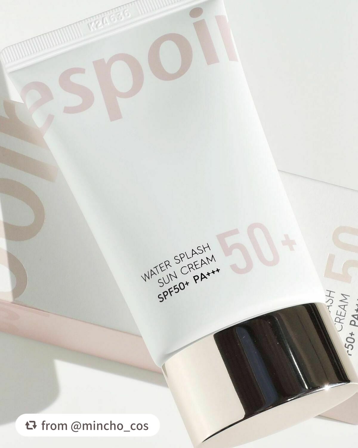 ウォータースプラッシュサンクリーム/espoir/日焼け止め・UVケアを使ったクチコミ(1枚目)