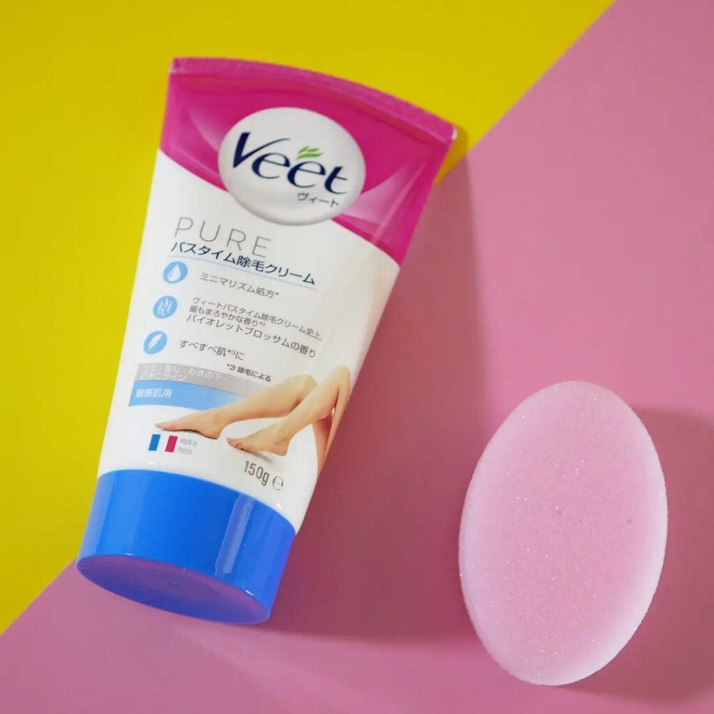 ヴィート ピュアバスタイム除毛クリーム 敏感肌用/Veet/除毛クリームを使ったクチコミ(1枚目)