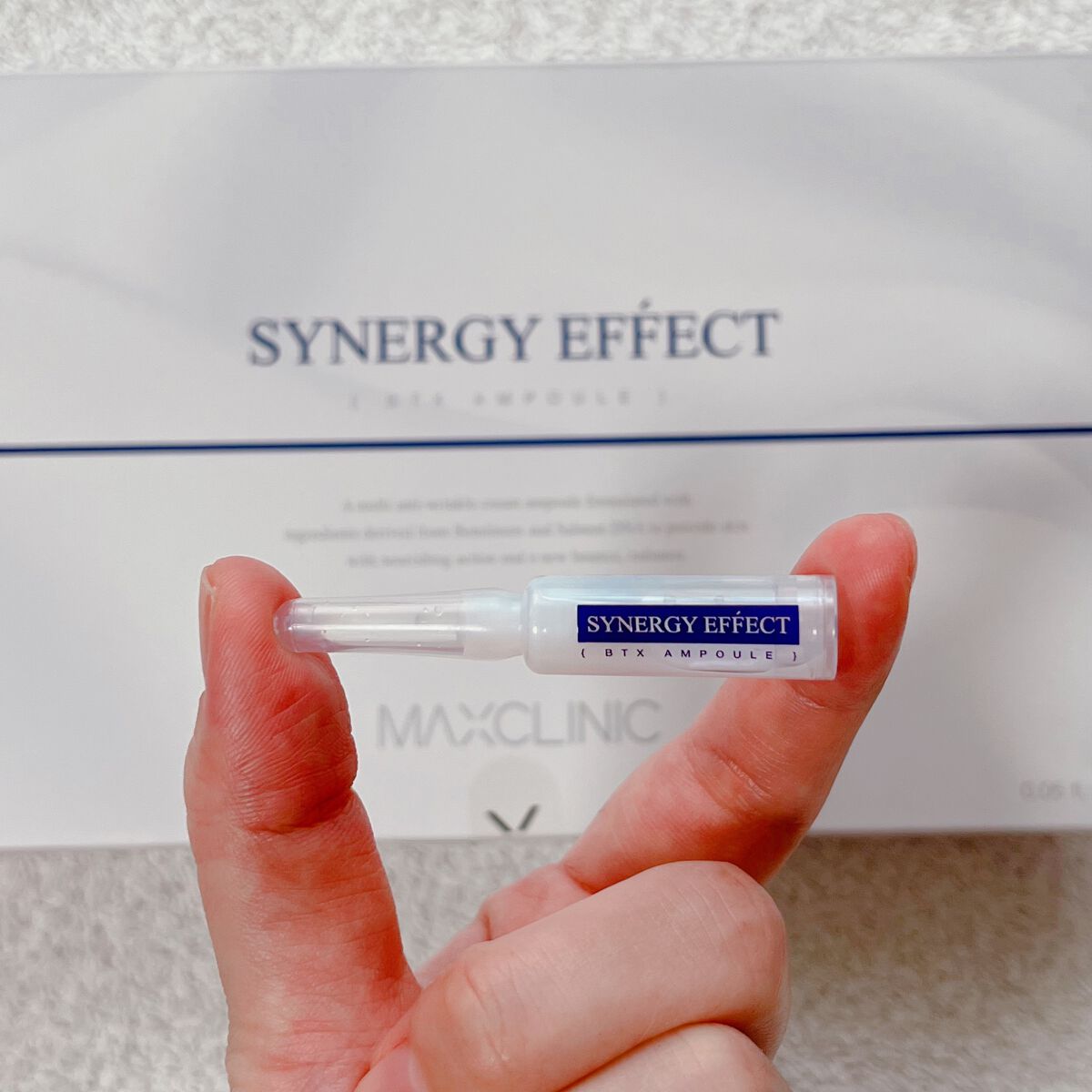 BTXクリームアンプル/MAXCLINIC/フェイスクリームを使ったクチコミ(2枚目)