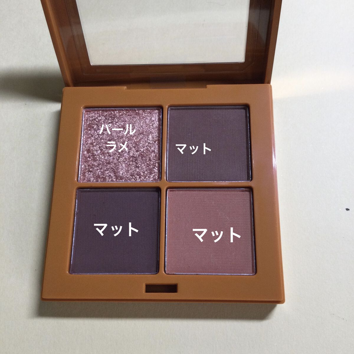  4色アイシャドウ/Étoile Rose/アイシャドウパレットを使ったクチコミ（2枚目）