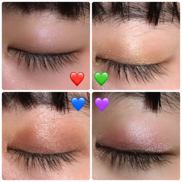 UR GLAM　VELVET EYE COLOR PALETTE/U R GLAM/アイシャドウパレットを使ったクチコミ（4枚目）