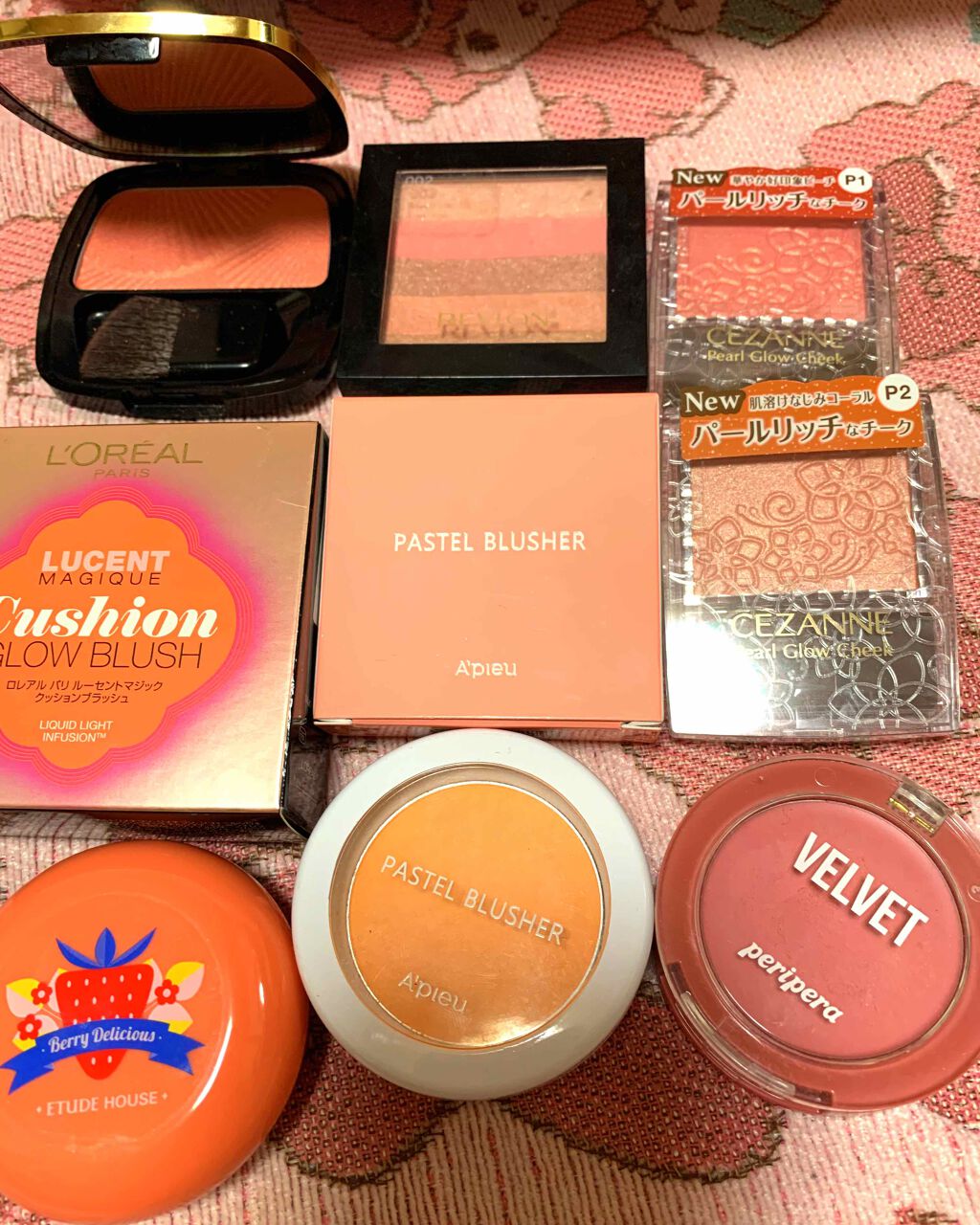 リシェ リップ&チーク クリーム/Visée/ジェル・クリームチークを使ったクチコミ(1枚目)