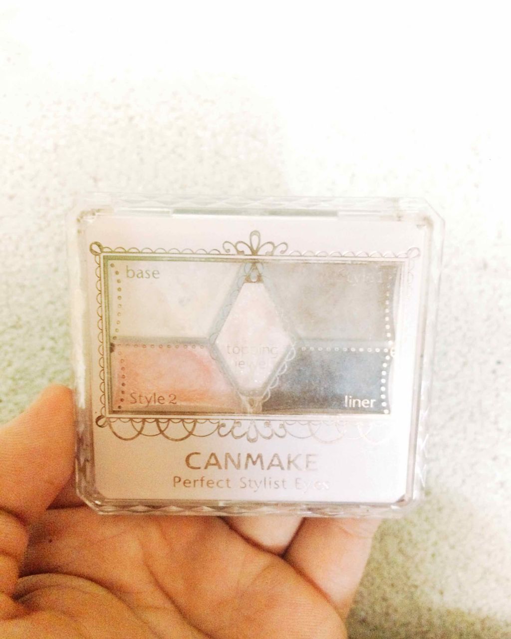 【旧品】パーフェクトスタイリストアイズ/キャンメイク/アイシャドウパレットを使ったクチコミ(1枚目)