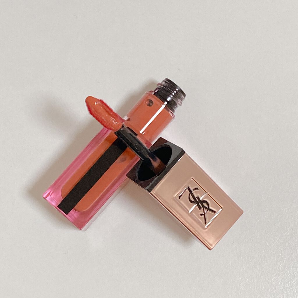 ルージュ ピュールクチュール ヴェルニ ウォーターグロウ/YVES SAINT LAURENT BEAUTE/口紅を使ったクチコミ(1枚目)